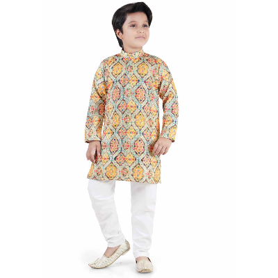 Buy Regal Blossom Heritage Kurta Set - A Royal Ethnic Wear for Boys Panjabi Pajama Sets at Best Price In Bangladesh