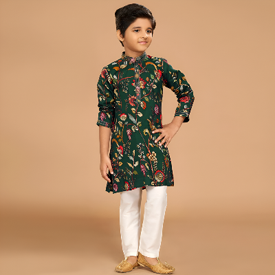 Buy Regal Blossom Heritage Kurta Set - A Royal Ethnic Wear for Boys Panjabi Pajama Sets at Best Price In Bangladesh