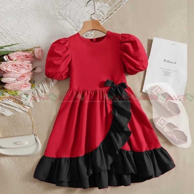 Buy  Exclusive stylish Baby Girls Frock Dubai Charry Girls Jama Maroonss For Baby Girls  at Best Price In Bangladesh