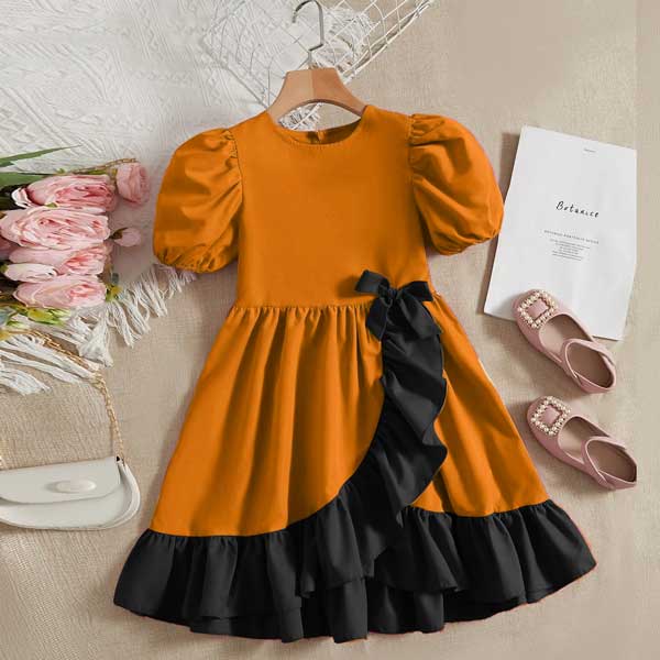 Buy Exclusive stylish Baby Girls Frock Dubai Charry Girls Jama Khathali  at Best Price In Bangladesh