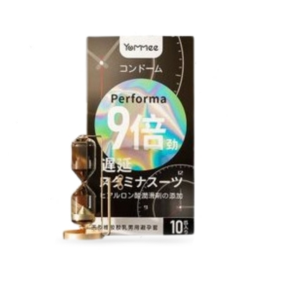 Picture of Yommee Performa 9 Times Dotted Condom 10pcs Pack