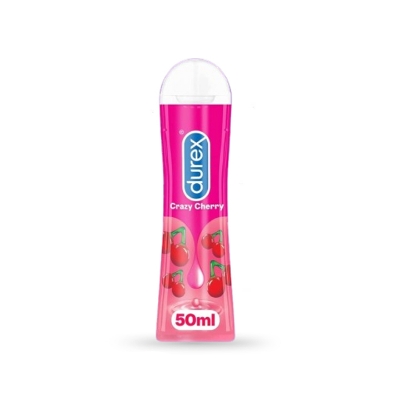Picture of Durex Gel Lubricant 50ml Crazy Cherry Flavor Water-based Lube | UK