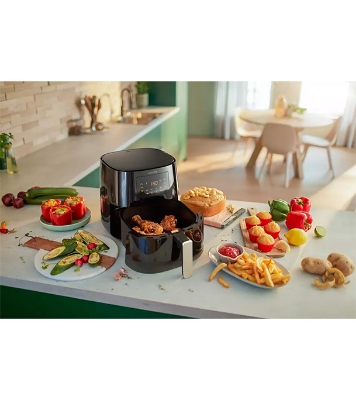 Buy Philips HD9270/91 Air Fryer 6.2 Liter Capacity with Rapid Air Technology, Easy Clean Basket Black at Best Price in Bangladesh