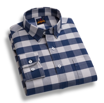 Buy Men's Long Sleeve Check Shirt  at Best Price in Bangladesh
