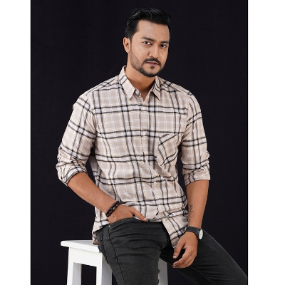 Buy Men's Long Sleeve Check Shirt at Best Price in Bangladesh
