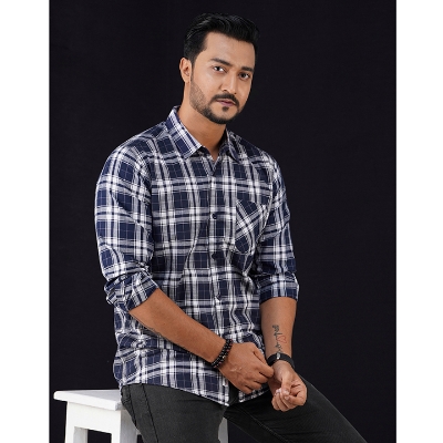Buy Men's Long Sleeve Check Shirt at Best Price in Bangladesh