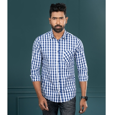 Buy Men's Long Sleeve Check Shirt at Best Price in Bangladesh