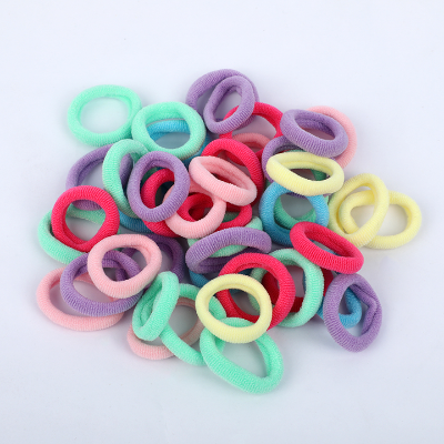 Buy Girl's Mini Elastic Soft Rubber Hair Bands-100 PCS Multi-Color at Best Price In Bangladesh