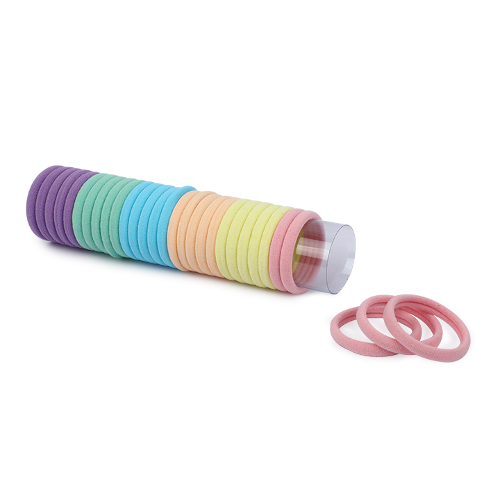 Buy 30 Pcs Women's Hairband Hair Accessories Basic Daily Solid Multi-Color Elastic Rubber Band for Girls Casual Ponytail Holder Head Rope at Best Price In Bangladesh