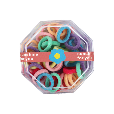 Buy 40 Pcs Colorful Elastic Hair Bands Rubber Band Nylon Hair Accessories for Kids at Best Price In Bangladesh