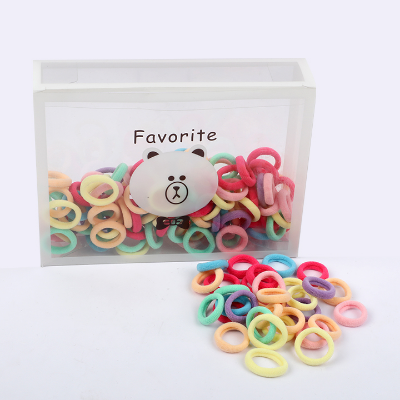 Buy 150 Pcs Girl's Mini Elastic Soft Rubber  Multi Color Hair Bands at Best Price In Bangladesh