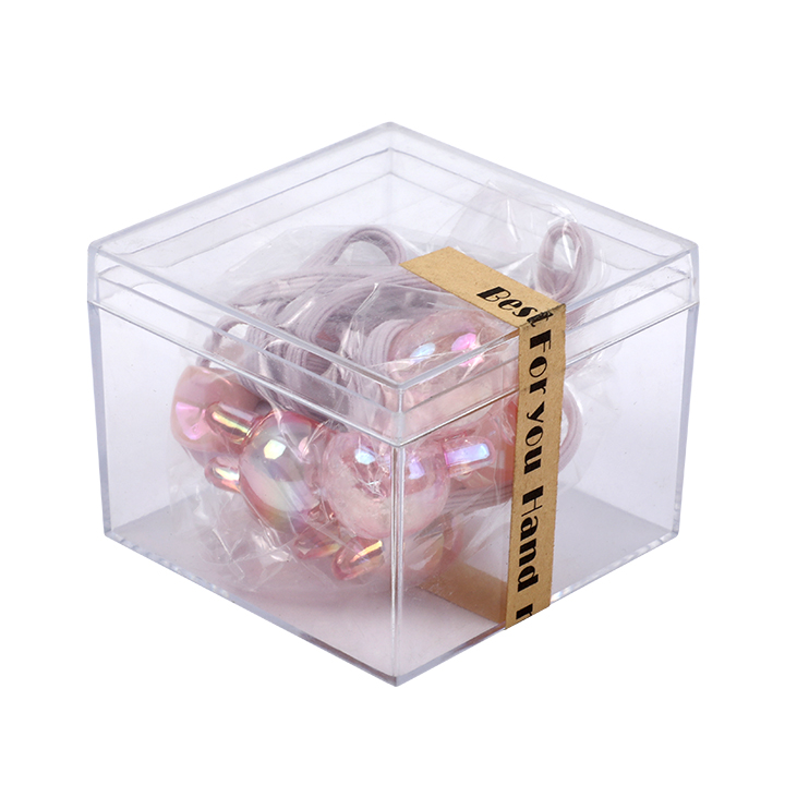 Buy 10 Pcs Children Cute Acrylic Beads Ball Elastic Hair Bands Candy Colors Kids Stretch Hair Ties at Best Price In Bangladesh