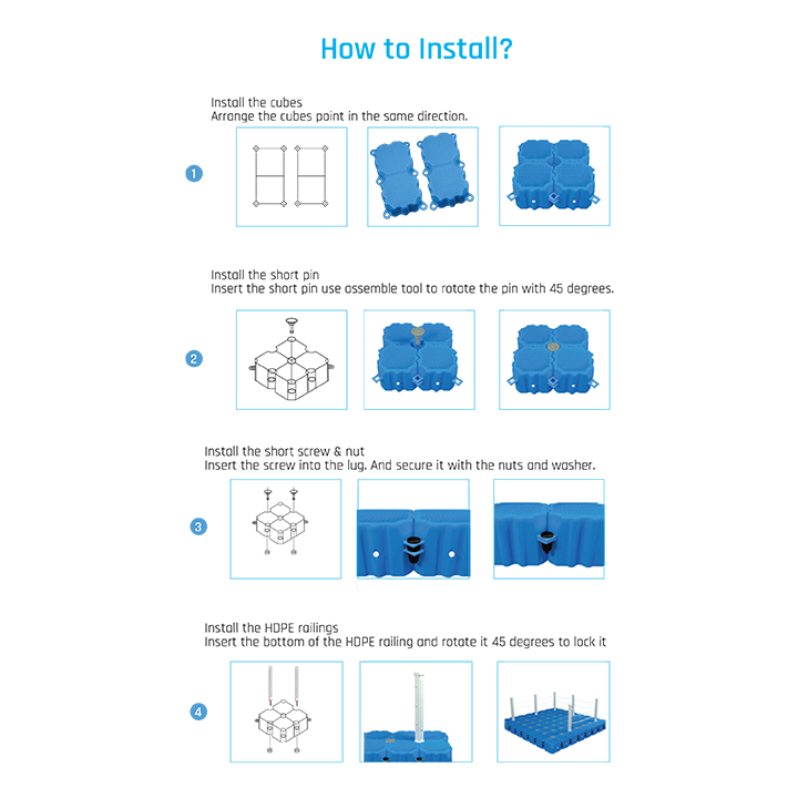 Buy Floating Dock Pontoon Online at Best Price