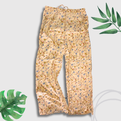 Buy Woman Choice All over Print China Linen Stripe Palazzo at best Price In Bangladesh