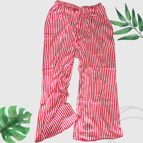 Buy Woman Choice All over Print China Linen Stripe Palazzo at best Price In Bangladesh