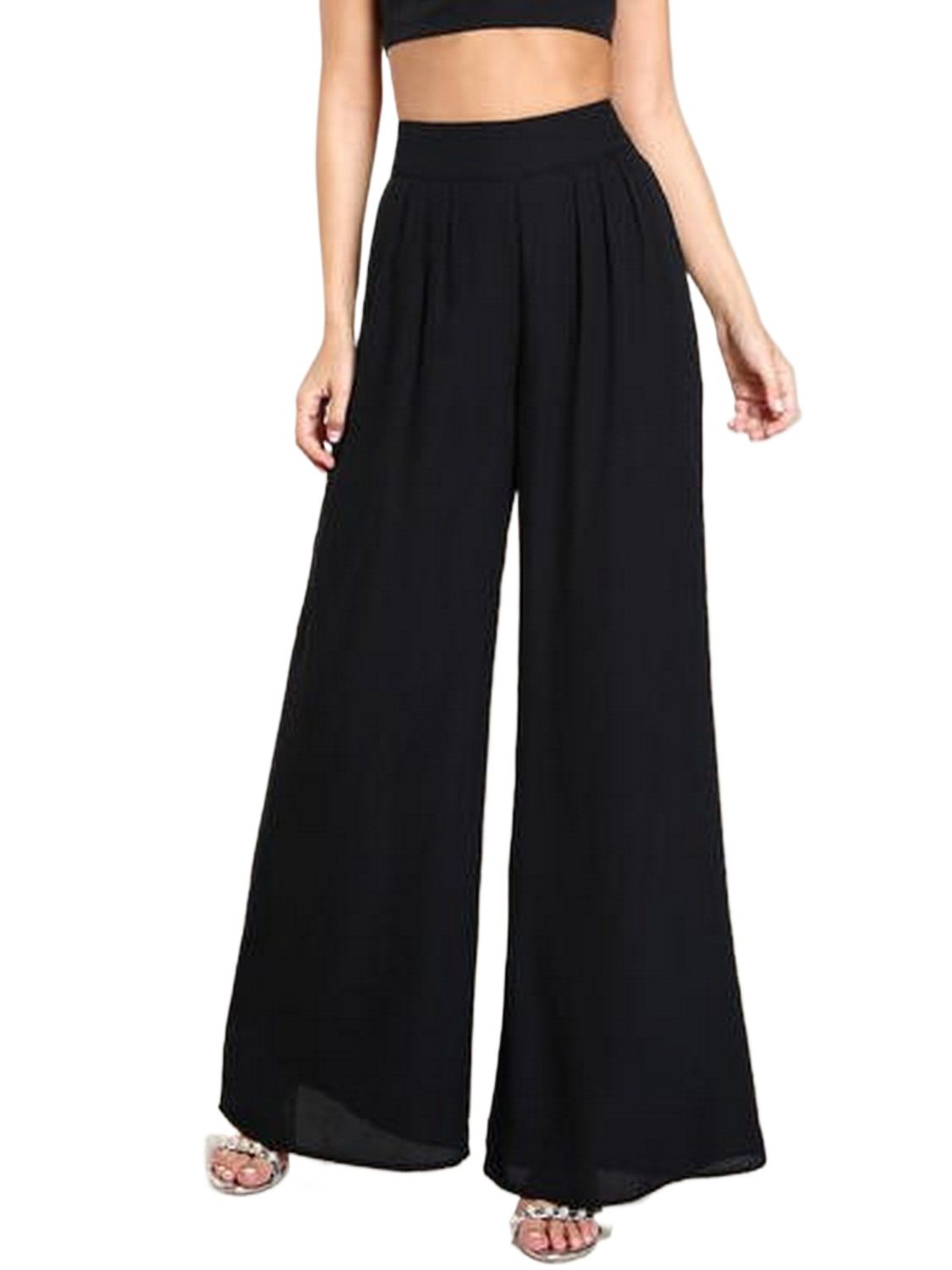 Buy Woman Choice All over Print China Linen Stripe Palazzo  at best Price In Bangladesh