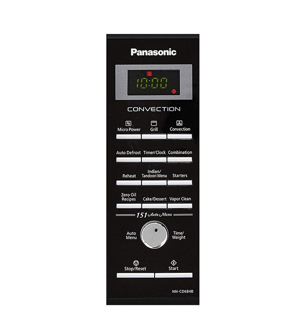 Buy Panasonic 27 Liter Convection Microwave Oven, Black Mirror Finish, Rotisserie (NN-CD684BFDG) at Best Price In Bangladesh