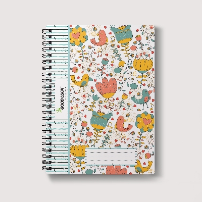 Buy The Goodluck Universe Khata Spiral 120 Page With Margin Online at Best Price