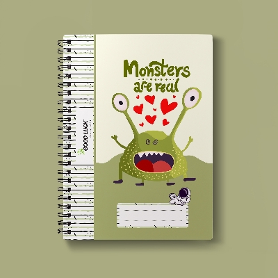 Buy The Good Luck Universe Khata - Spiral - 200 Page With Margin Online at Best Price