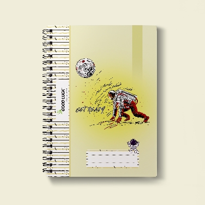 Buy The Good Luck Universe Khata - Spiral - 200 Page With Margin Online at Best Price