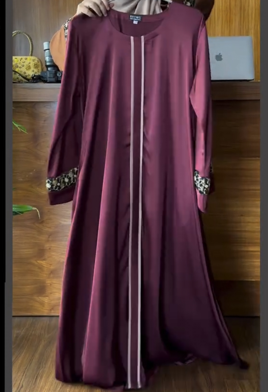 Buy abaya borka (Hatai Karcupi) (No Hijab Only Borka) Dubai Cherry stylish party borka fashion collection Fashionable khimar Lycra borka for Women at Best Price in Bangladesh
