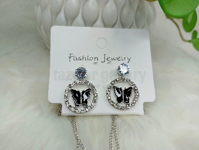 Buy Women Necklace & Pendant Chain with earrings Girl Wedding Neckless Fashion Jewelry Set - Necklace For Girls at Best Prices in Bangladesh