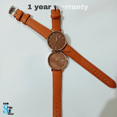 Buy PU Leather Analog Watch for girl Leather Strap Wrist Watches Gift for women at Best Prices in Bangladesh