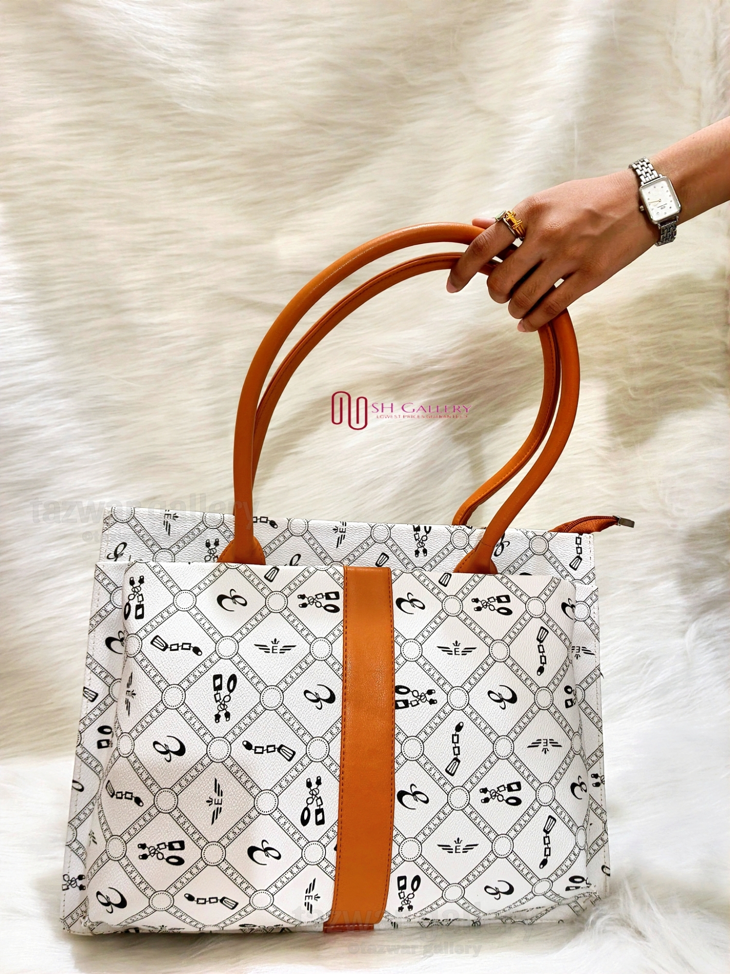 Buy Trendy & Durable PU Leather Tote Handbag – Style Meets Functionality at Best Prices in Bangladesh