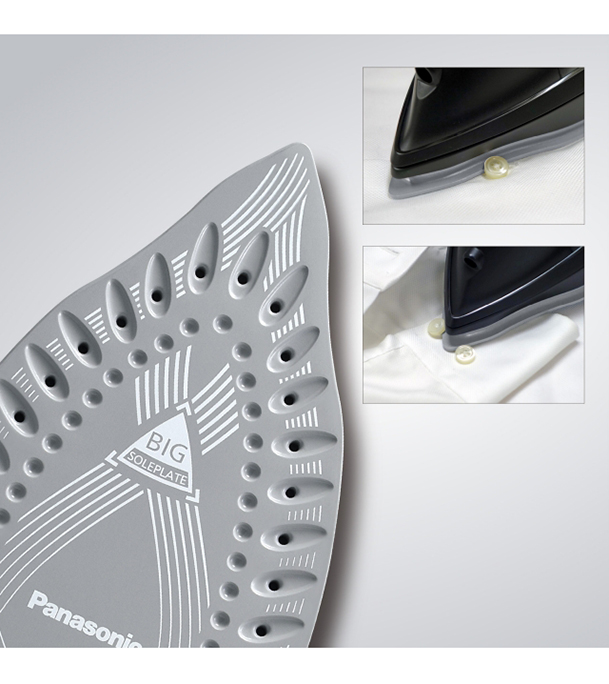 Buy Panasonic Upto 2300W Steam Iron with a Durable Design and Big Soleplate NI-U400 at Best Price In Bangladesh