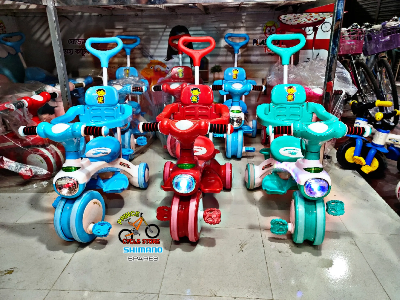 Buy China Tricycle Complete 9M - Pink/Blue/Red/Purple/Light Green Tricycle For Baby Kids Music & light Prince Cycle Store  At Best Price In Bangladesh