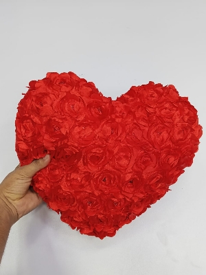 Buy  Heart Shape Red Love Pillow | Send Soft Toys as Gifts  at Best Price In Bangladesh