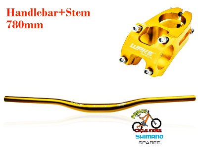 Buy  MTB Bike Handlebar+ Stem Bicycle Handlebar With Stem Combo Offer Black Prince Cycle Store  At Best Price In Bangladesh