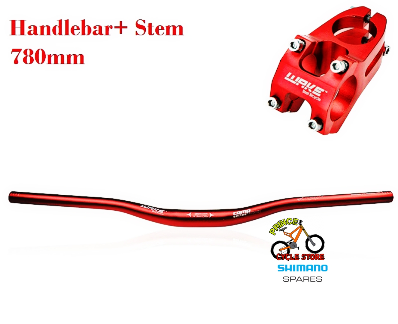 Buy  MTB Bike Handlebar+ Stem Bicycle Handlebar With Stem Combo Offer Black Prince Cycle Store  At Best Price In Bangladesh