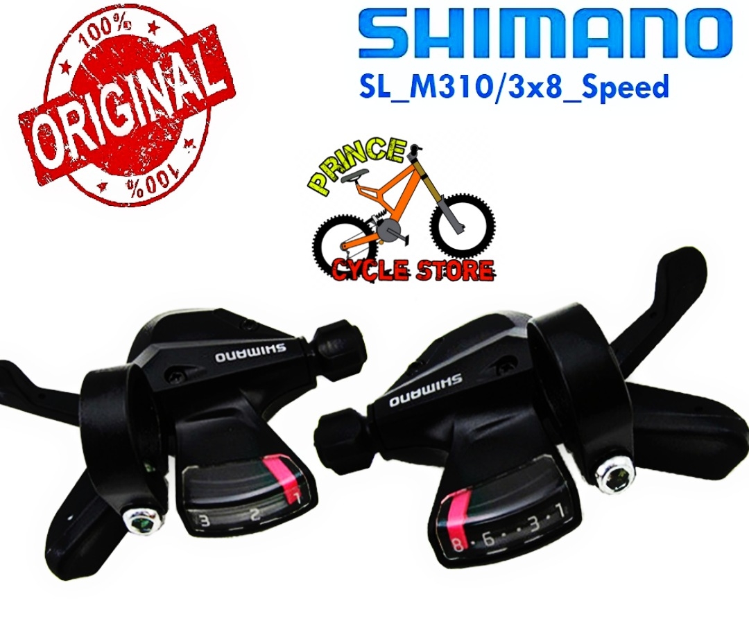Buy  Bicycle Shifter SL-M310 8 Speed Shimano Made in Shimano Left & Right Prince Cycle Store   At Best Price In Bangladesh