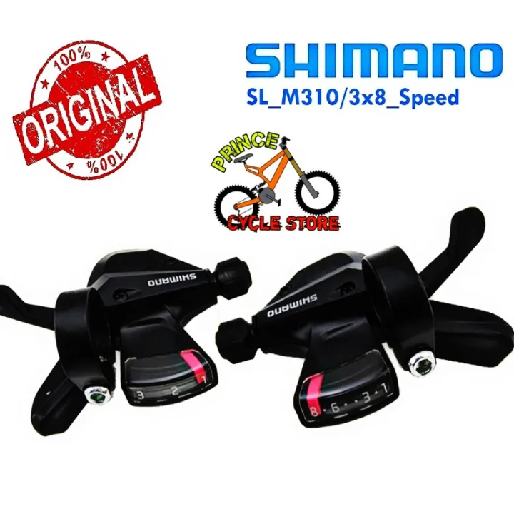 Buy  Bicycle Shifter SL-M310 8 Speed Shimano Made in Shimano Left & Right Prince Cycle Store   At Best Price In Bangladesh