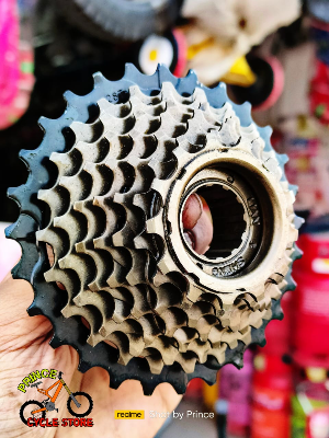 Buy Bicycle 7S Freewheel 7 Speed Mountain MTB 14-28 Teeth + 7S Chain (Freewheel+ Chain) Prince Cycle Store   At Best Price In Bangladesh