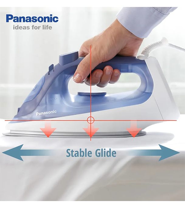 Buy Panasonic Powerful Steam Iron with Titanium Soleplate Green (NI-S430) at Best Prices in Bangladesh