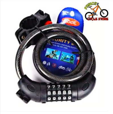Buy TONYON - TY566 Bicycle 5-Digit Password Lock Anti-Theft cable lock Coded Combination - Black For Cycle Security Prince Cycle Store  At Best Price In Bangladesh