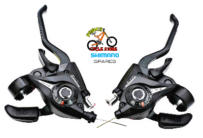 Buy Bicycle Shimano Shifter/ Brake Lever Mountain Cycle Shifter Brake Lever 3x7 & 3x8 Speed (Made in Malaysia) Prince Cycle Store  At Best Price In Bangladesh