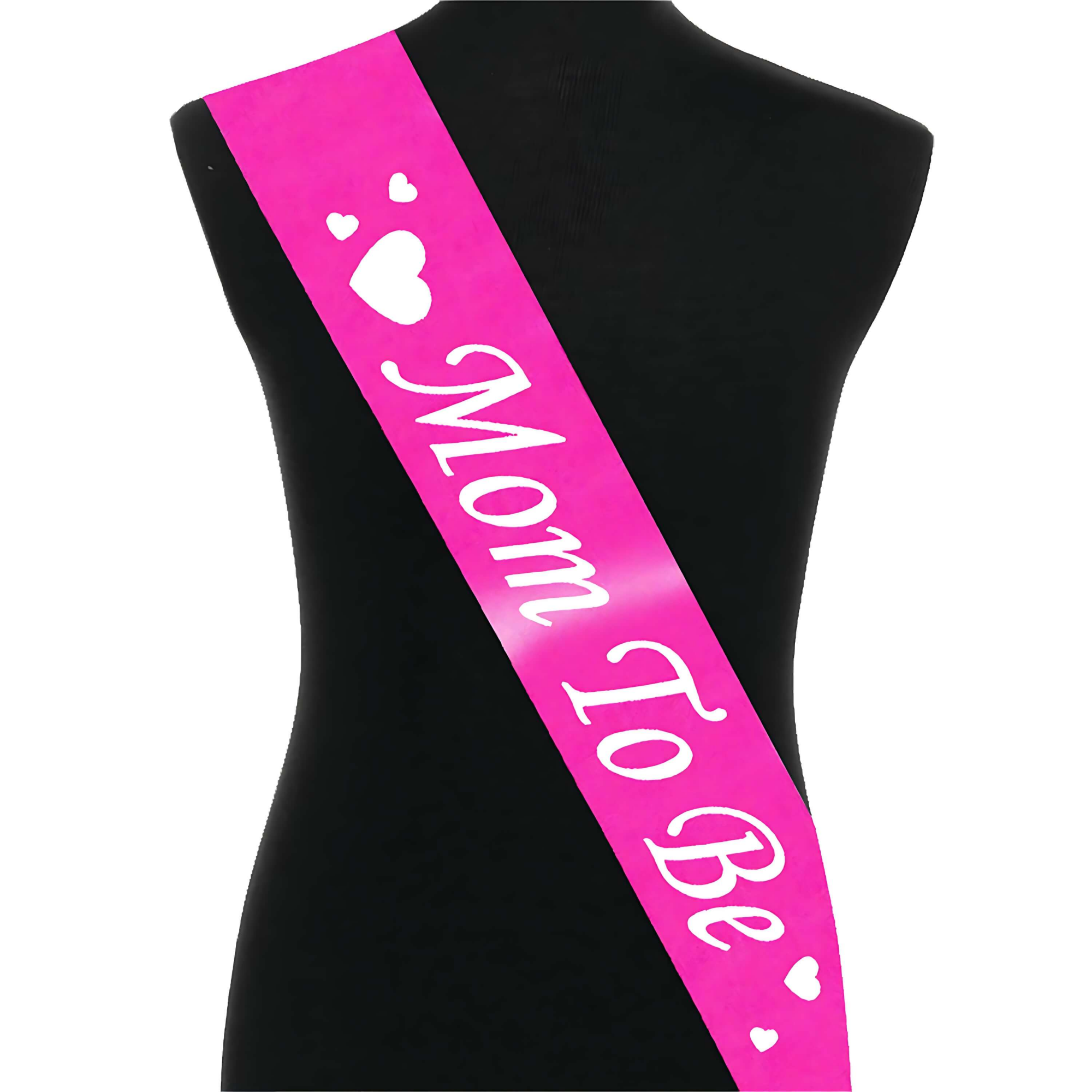 Stylish Mom-To-Be Sash for Women's Party Celebrations - (Pack of 01 Pcs)