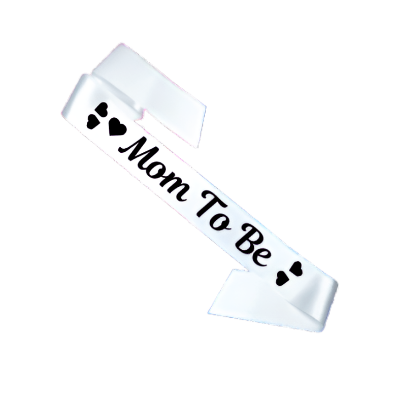 Stylish Mom-To-Be Sash for Women's Party Celebrations - (Pack of 01 Pcs)