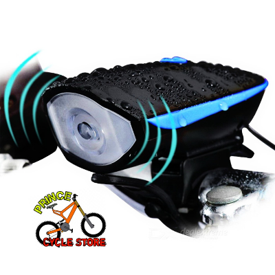 Buy Waterproof Rechargeable 2 In 1 Bicycle Light and Horn Bicycle horn light 1 pcs - Cycle Accessories - Cycle Accessories Prince Cycle Store  At Best Price In Bangladesh