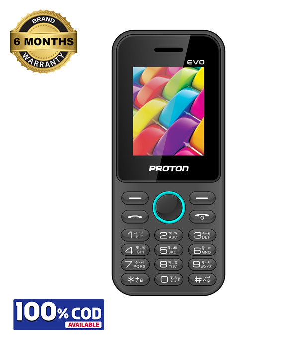 Picture of Proton Mobile Phone-RE-EVO - Powerful Torch Light, 2 inch Display, 3000mAH battery (Multi Color)