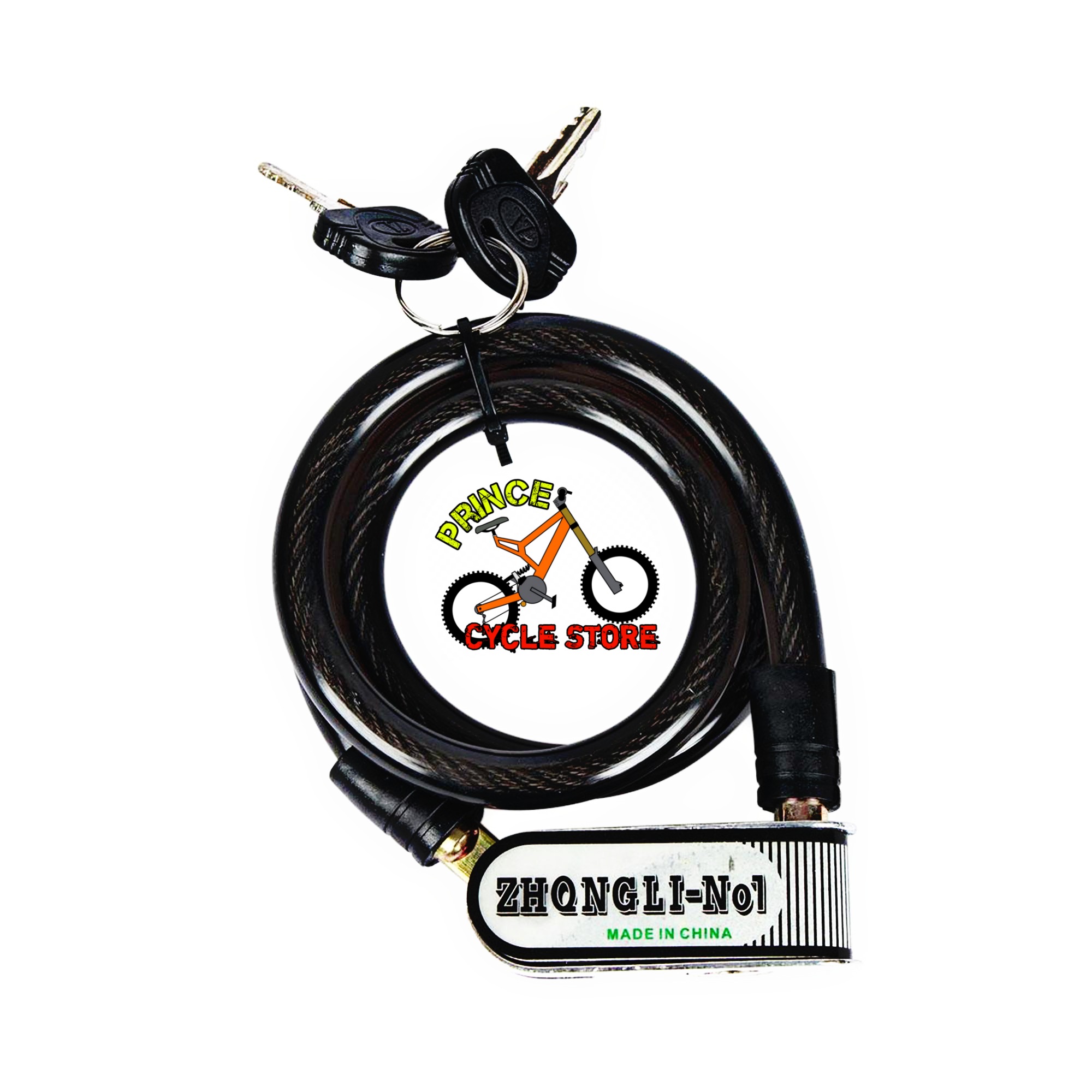 Buy Zhongli Bicycle Cable Lock - Random Color Cable Lock For Cycle 321 Lock Prince Cycle Store  At Best Price In Bangladesh