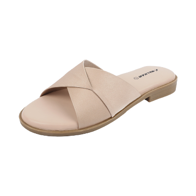 Buy Walkar Ladies Sandal Golden Online at Best Price