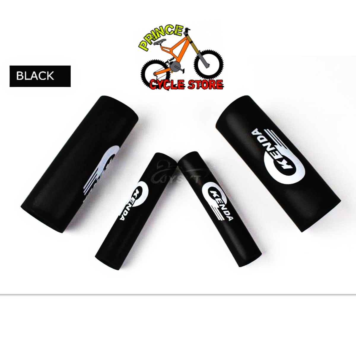 Buy Bicycle Handle Grip Lever Sponge Kenda Set 4 Pcs For Cycle {Multicolour} Prince Cycle Store   At Best Price In Bangladesh