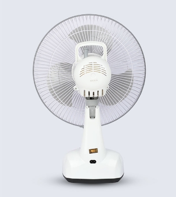 Buy VISION Rechargeable Table Fan 12" White With USB Charger at Best PRice 