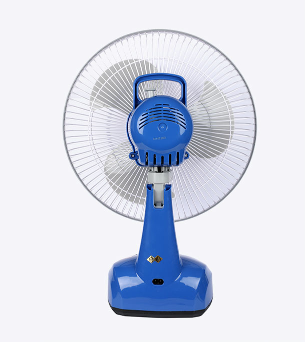 Buy Click Rechargeable Table Fan 12'' Blue With USB Charger at Best Price in Bangladesh