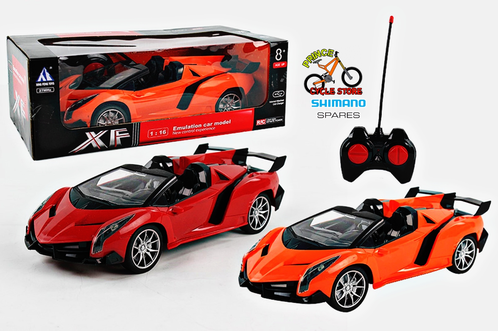 Buy Rechargeable Remote Control Full Function on Remote XF Car For Kids Prince Cycle Storey  At Best Price In Bangladesh