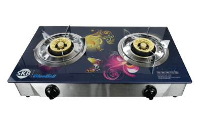 Buy SKB BlueBell Double Glass and Stainless Steel Gas Stove at Best Price in Bangladesh